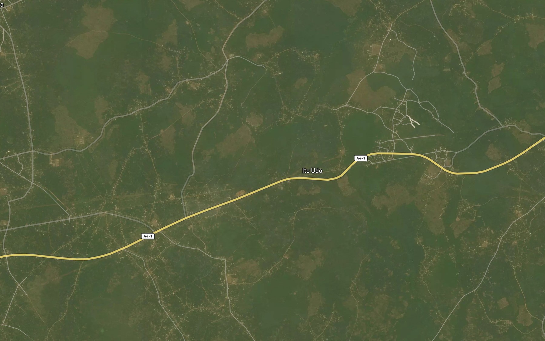Satellite map of the River Otuep