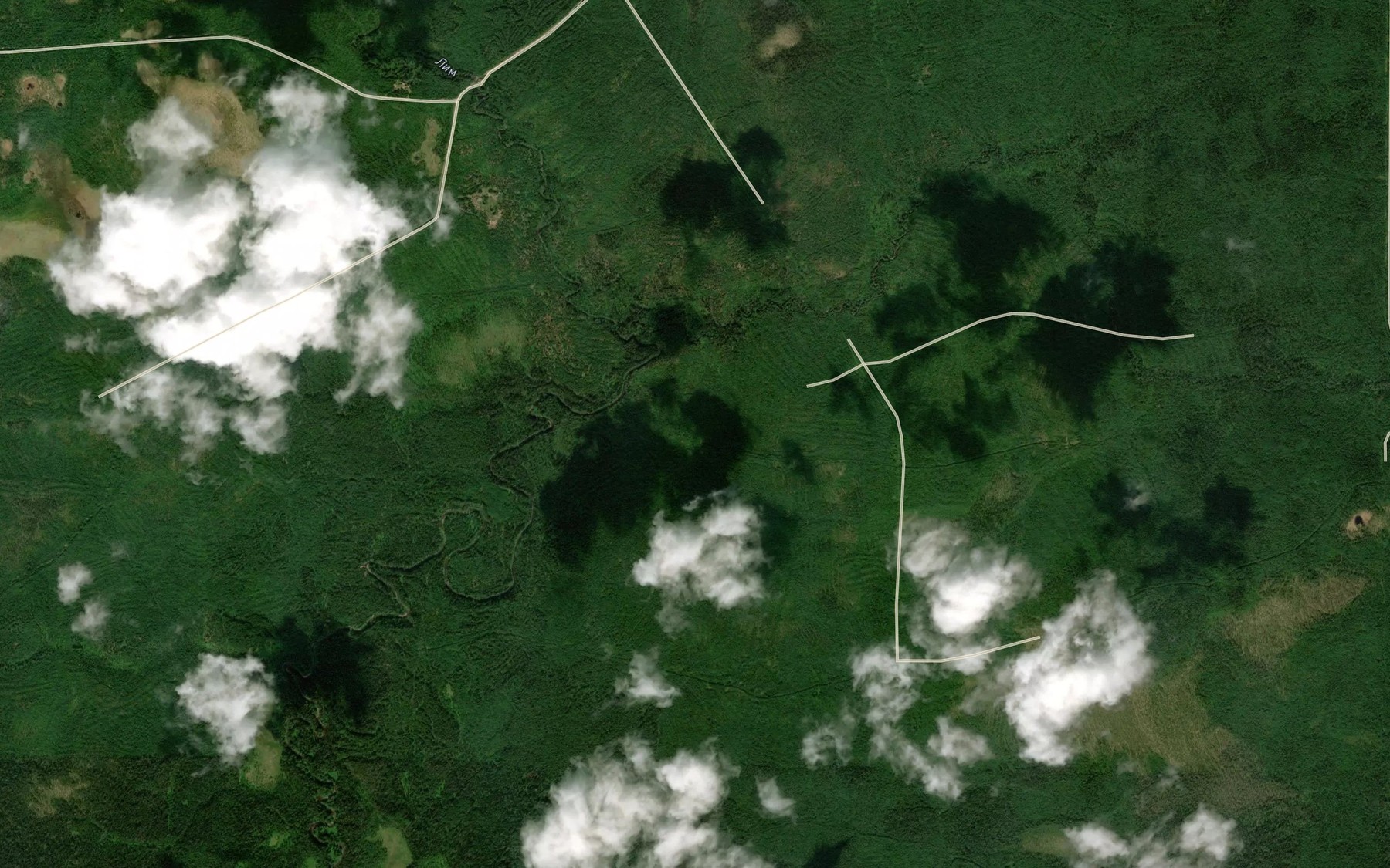 Satellite map of the Bol'shaya Tyrosova