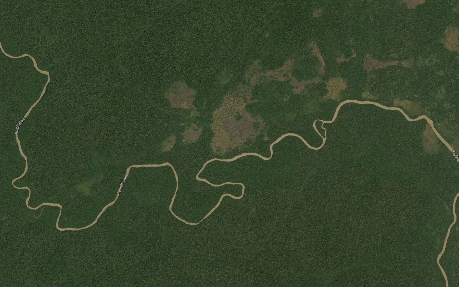 Satellite map of the Belidjonbo