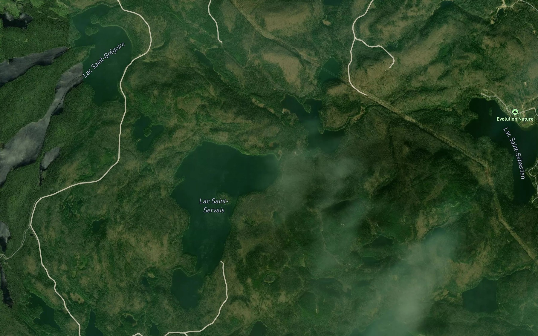Satellite map of the Baie McGuire