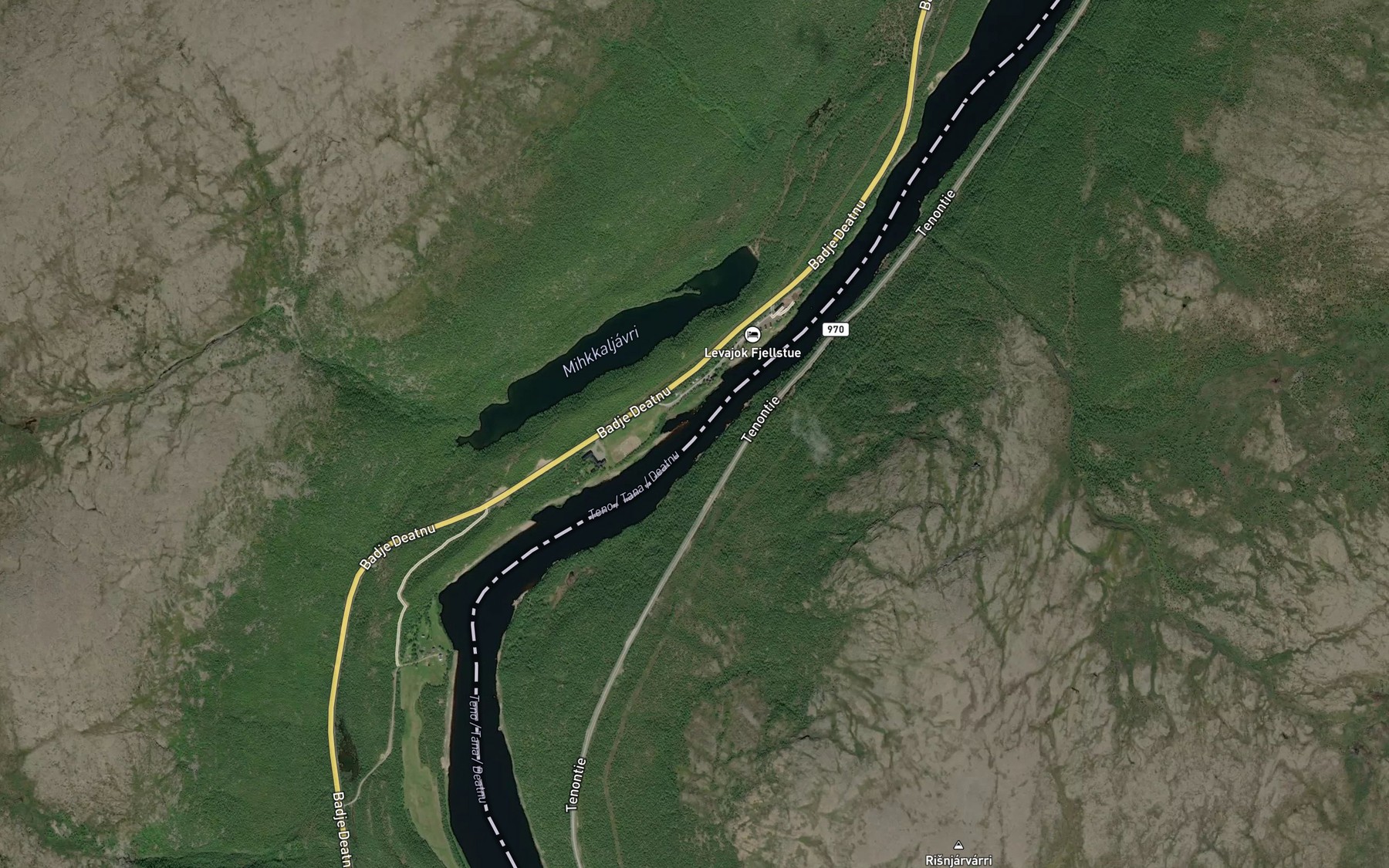 Satellite map of the Kruvnnasavu