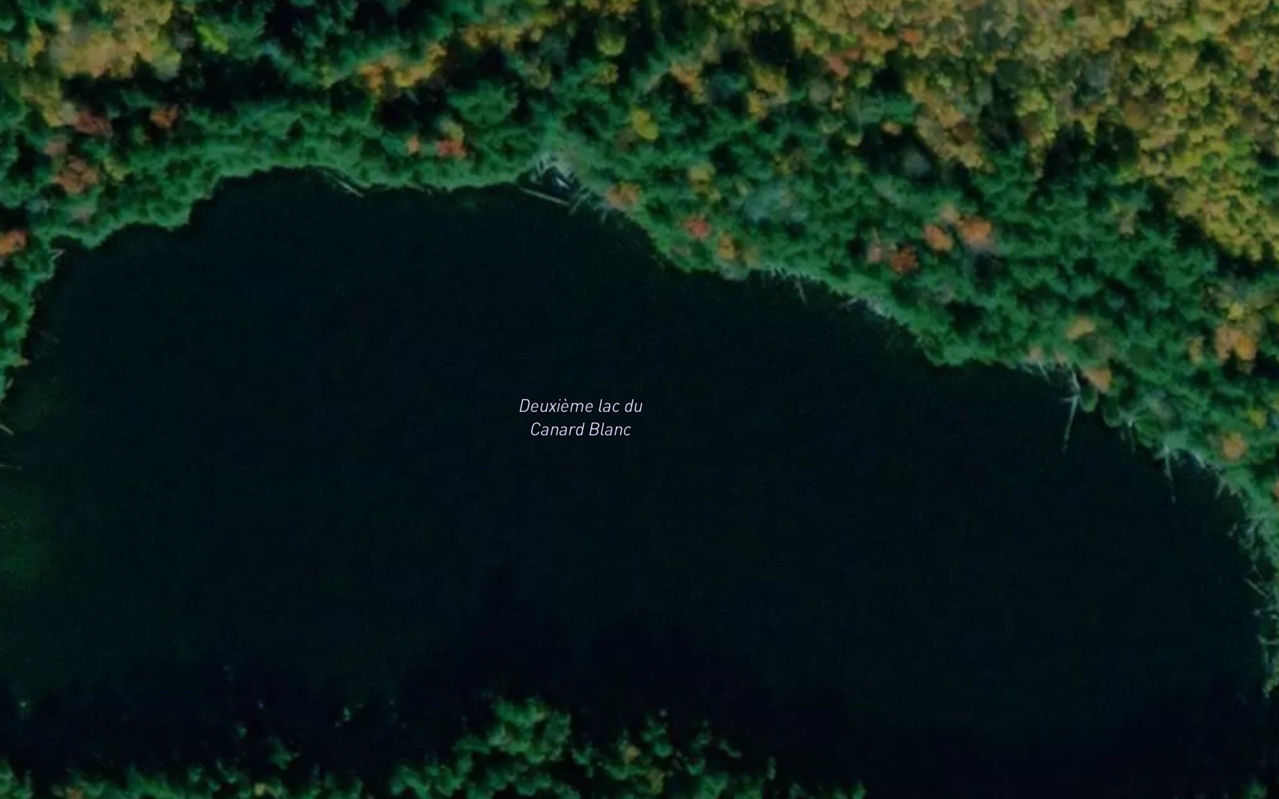 Deuxieme lac du Canard Blanc