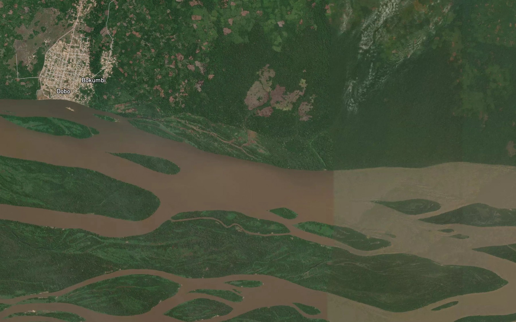 Satellite map of the Ingolu