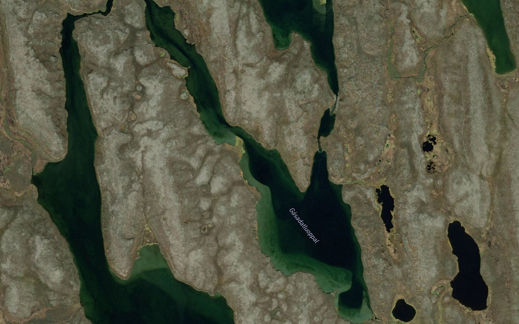 Satellite map of the Gasadatluobbal