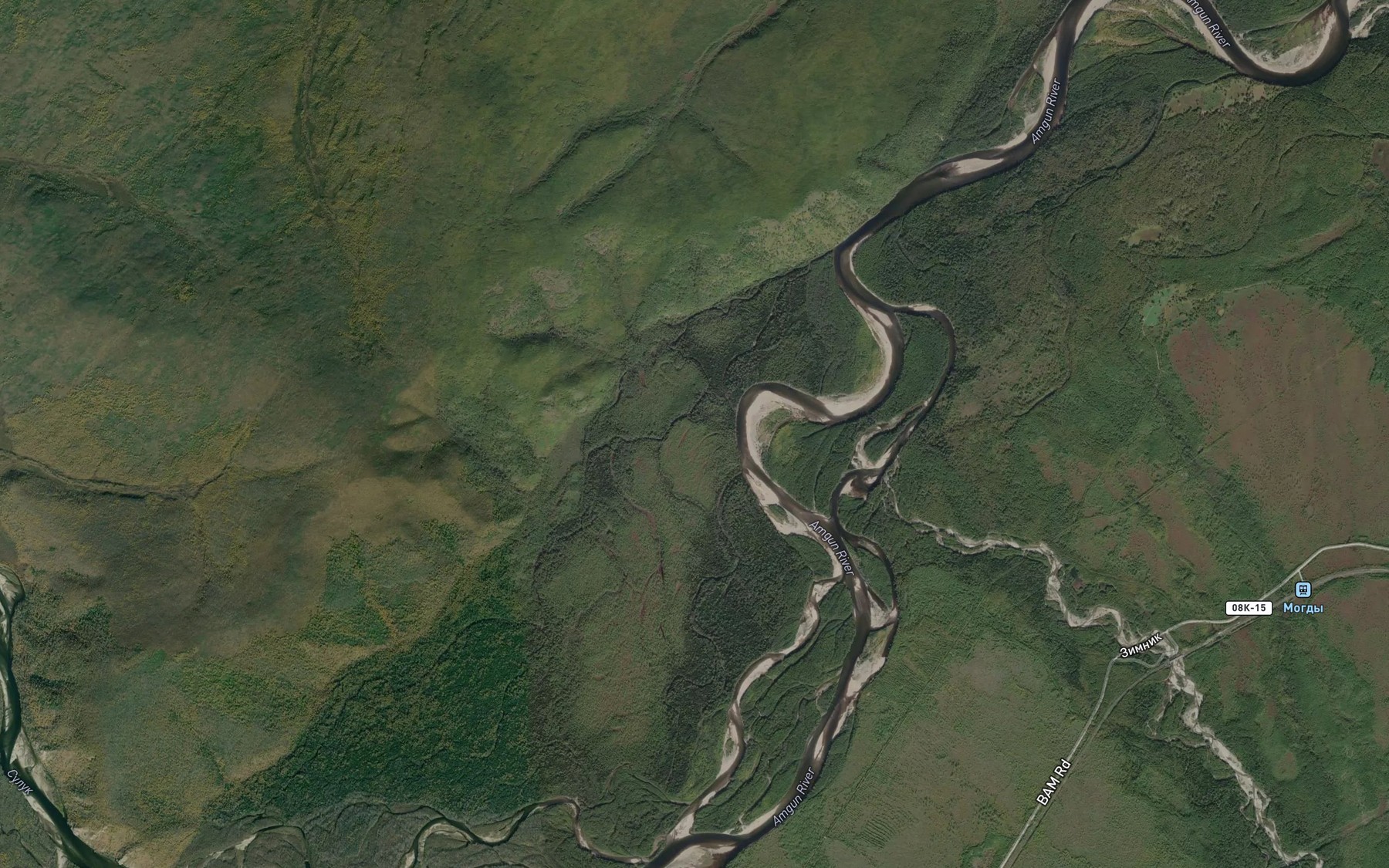 Satellite map of the Suluk