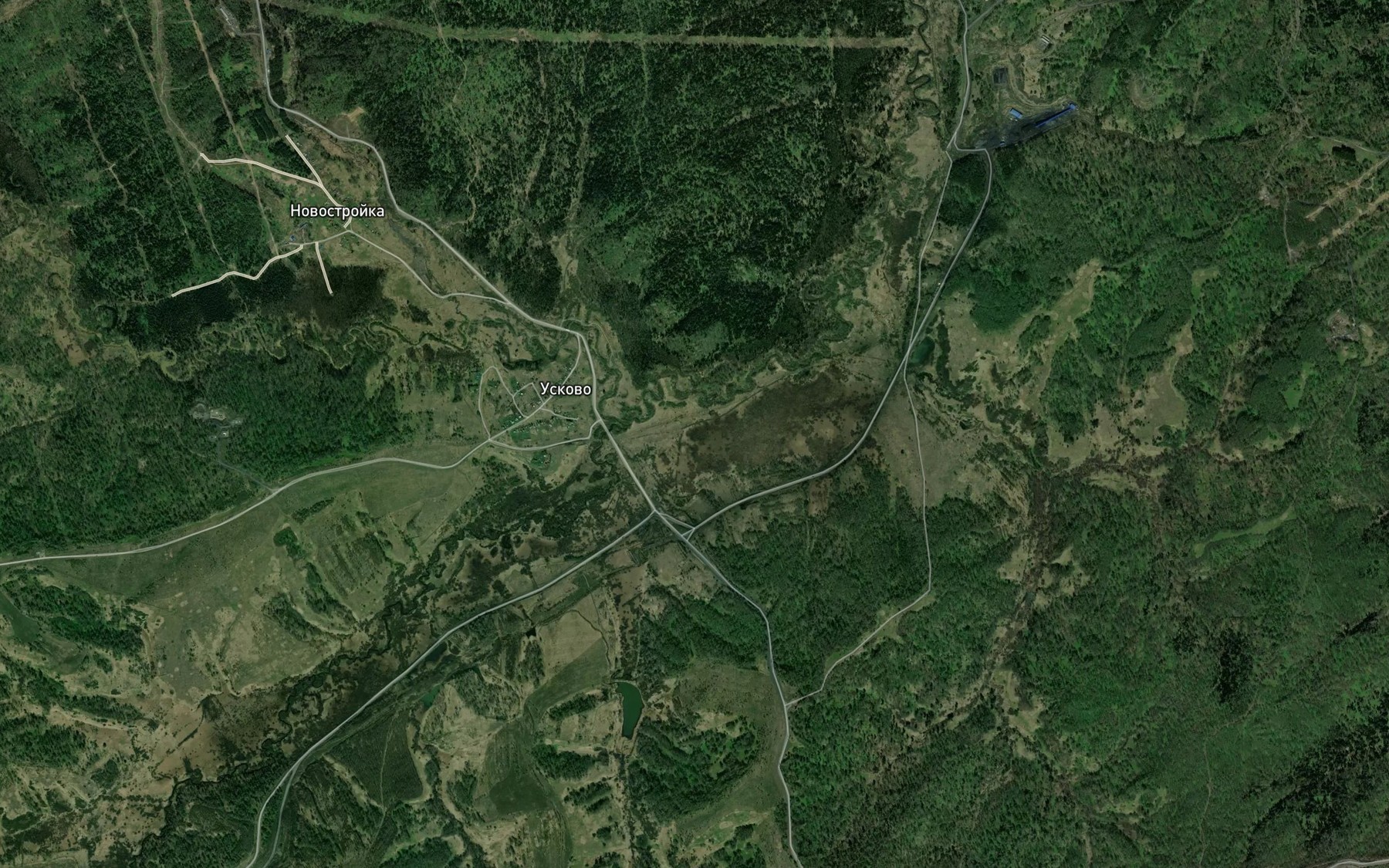 Satellite map of the Chernovoy Naryk