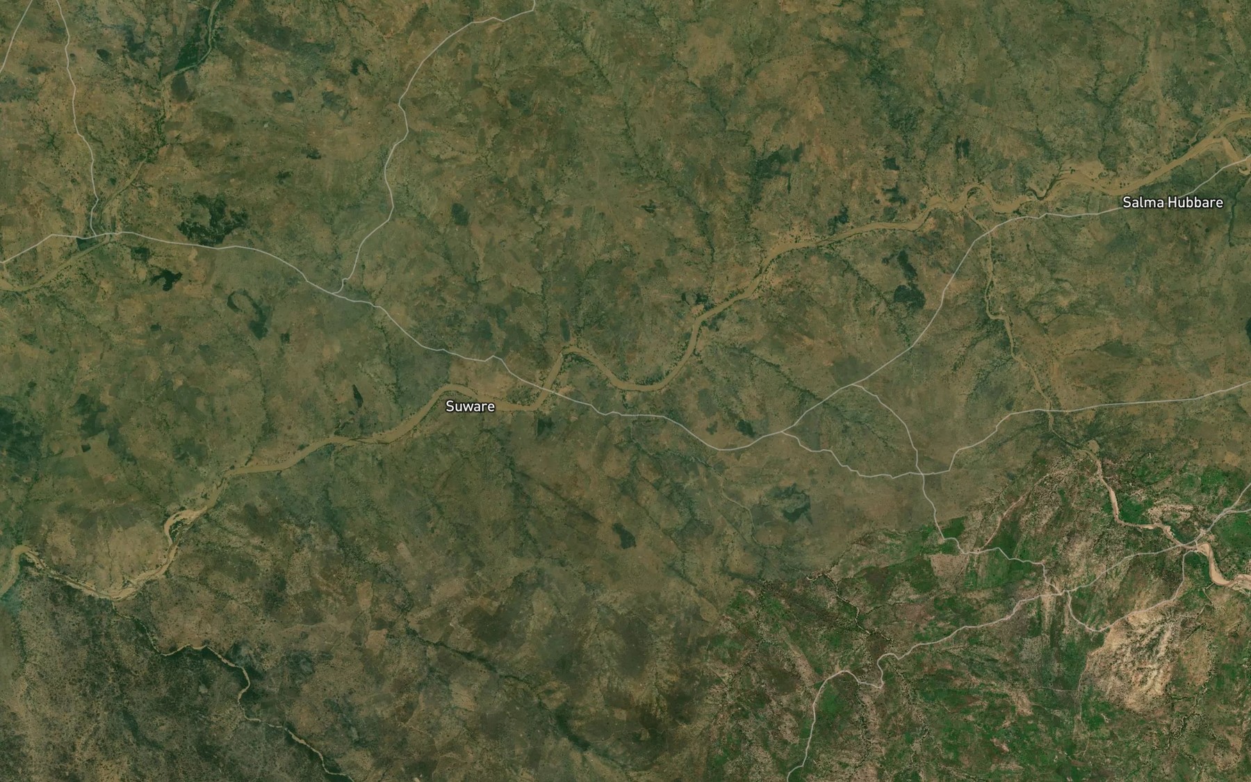 Satellite map of the Mayo Ambaishe