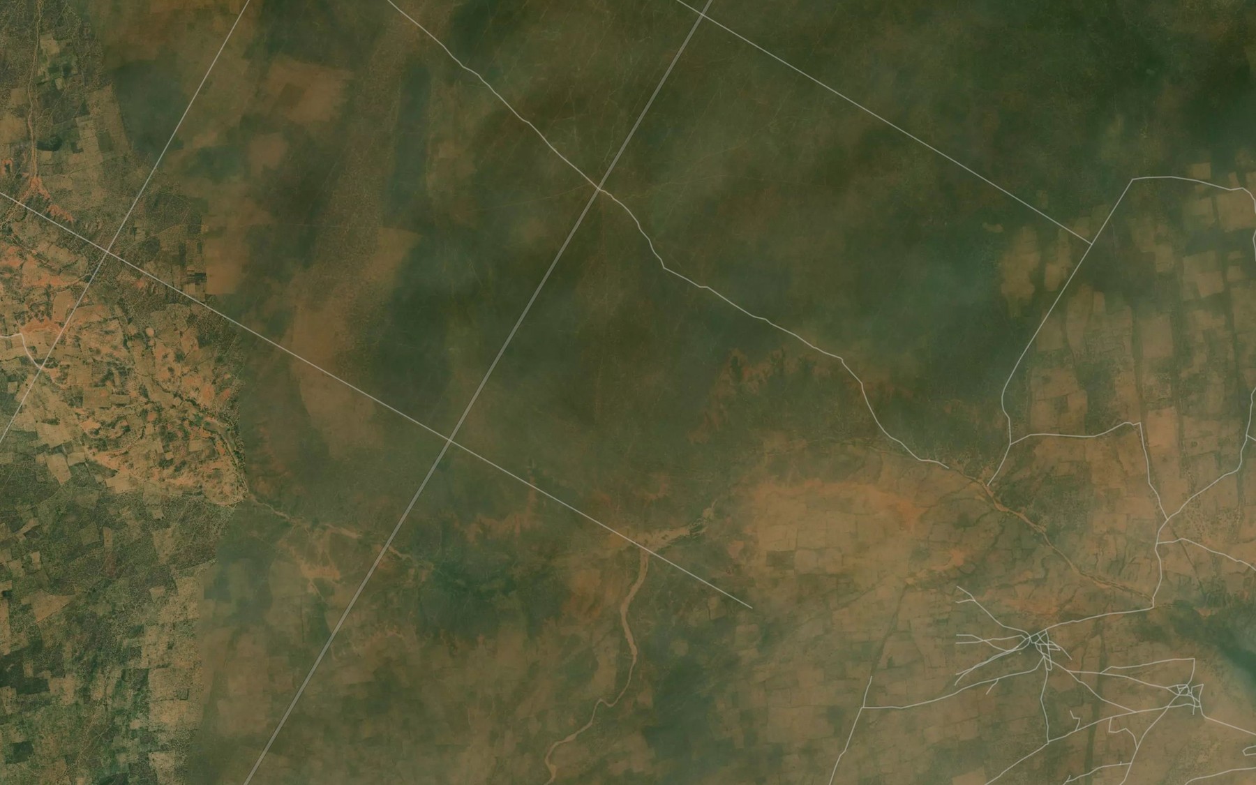 Satellite map of the River Gargawa