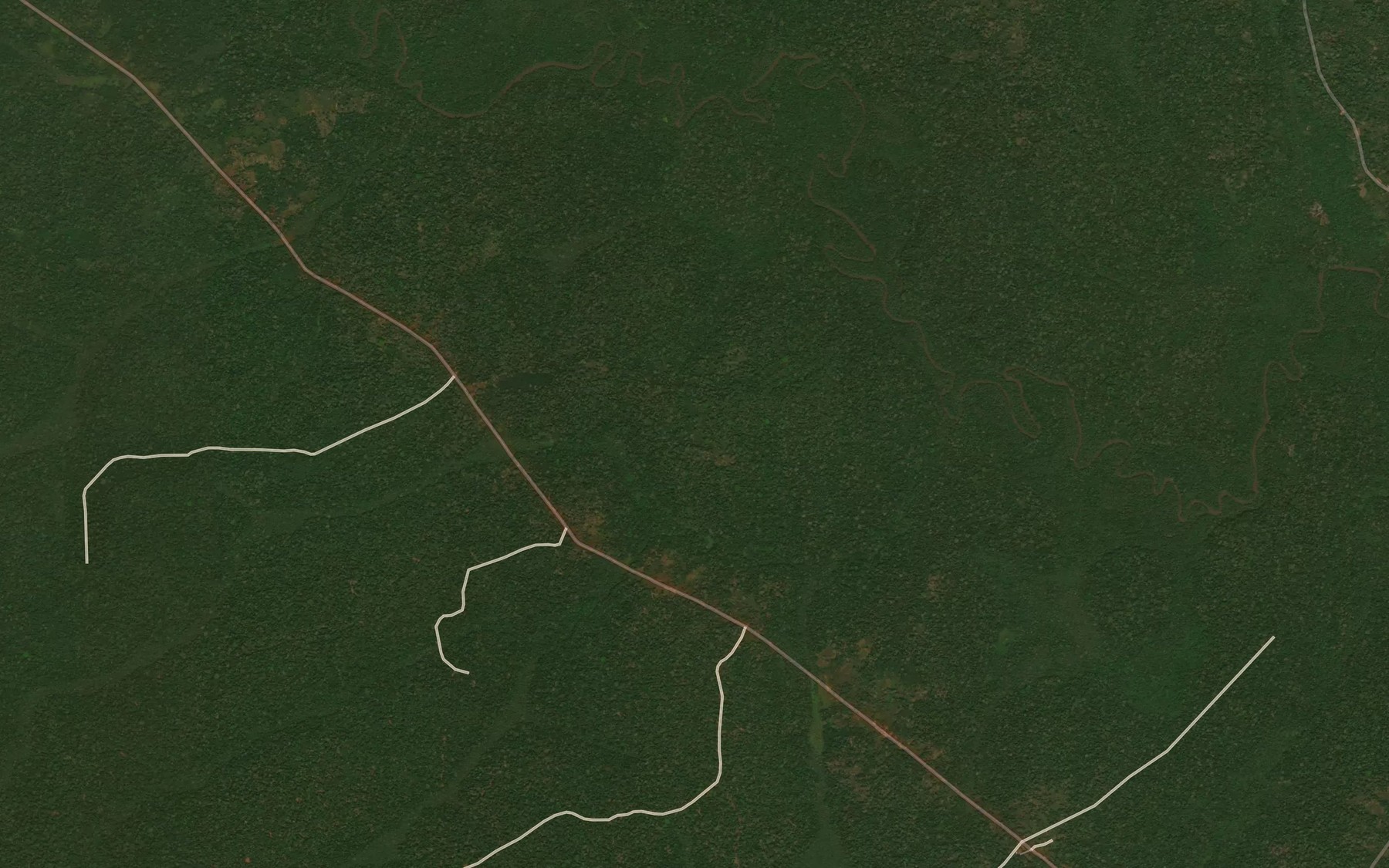 Satellite map of the Ntombuso