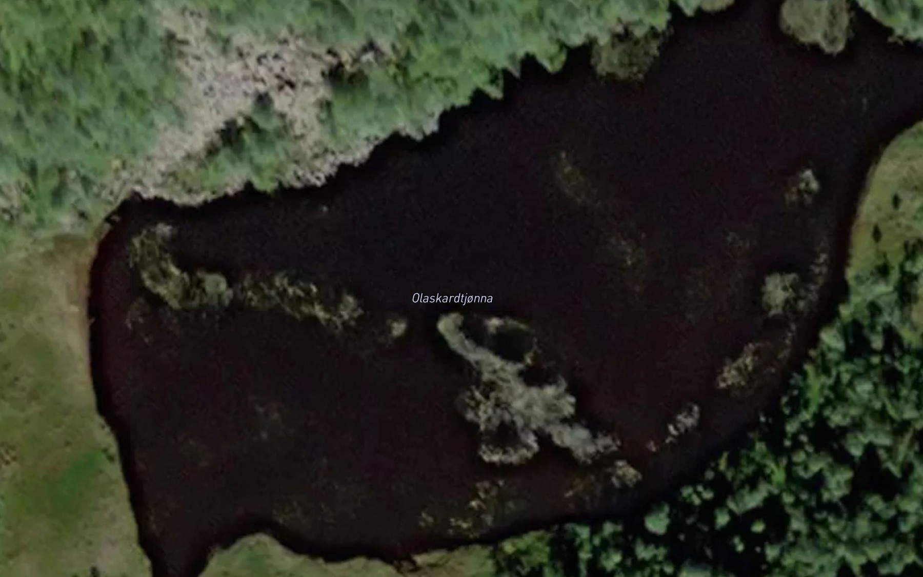 Satellite map of the Olaskardtjorna