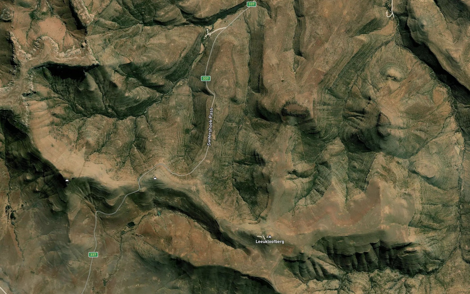 Satellite map of the Olienhoutskloof