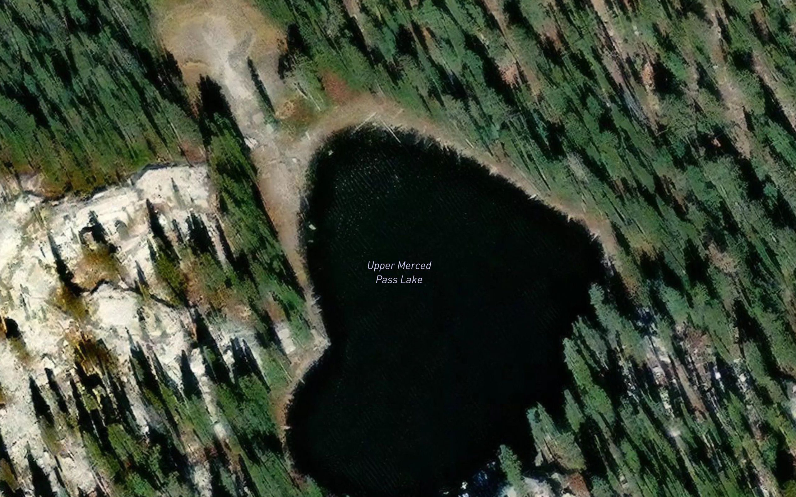 Upper Merced Pass Lake