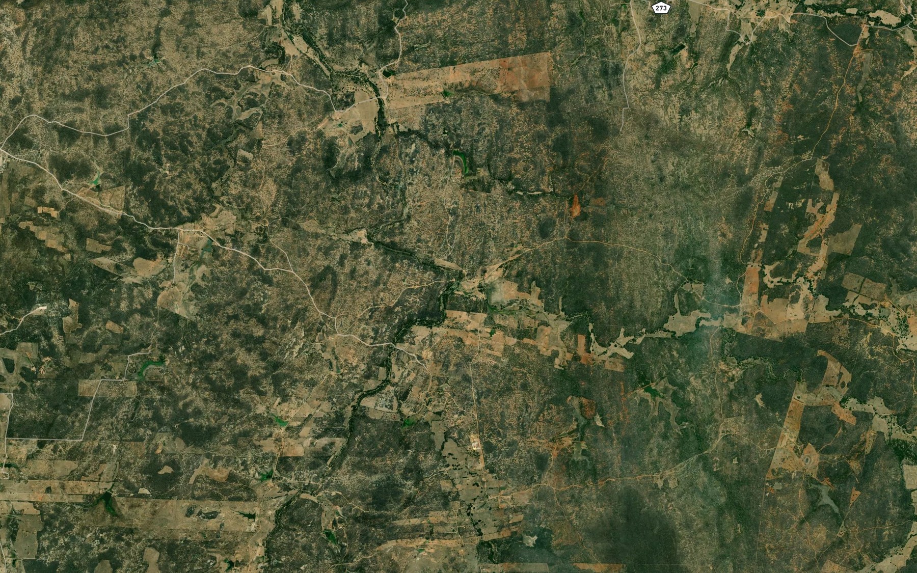 Satellite map of the Riacho do Coite