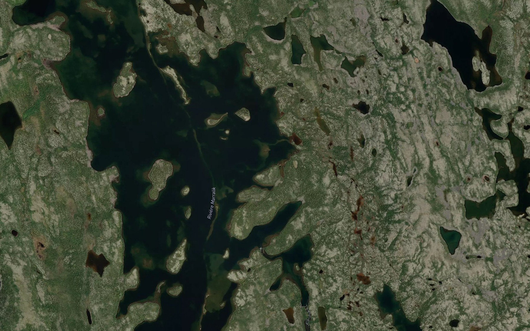 Satellite map of the Riviere Danguy