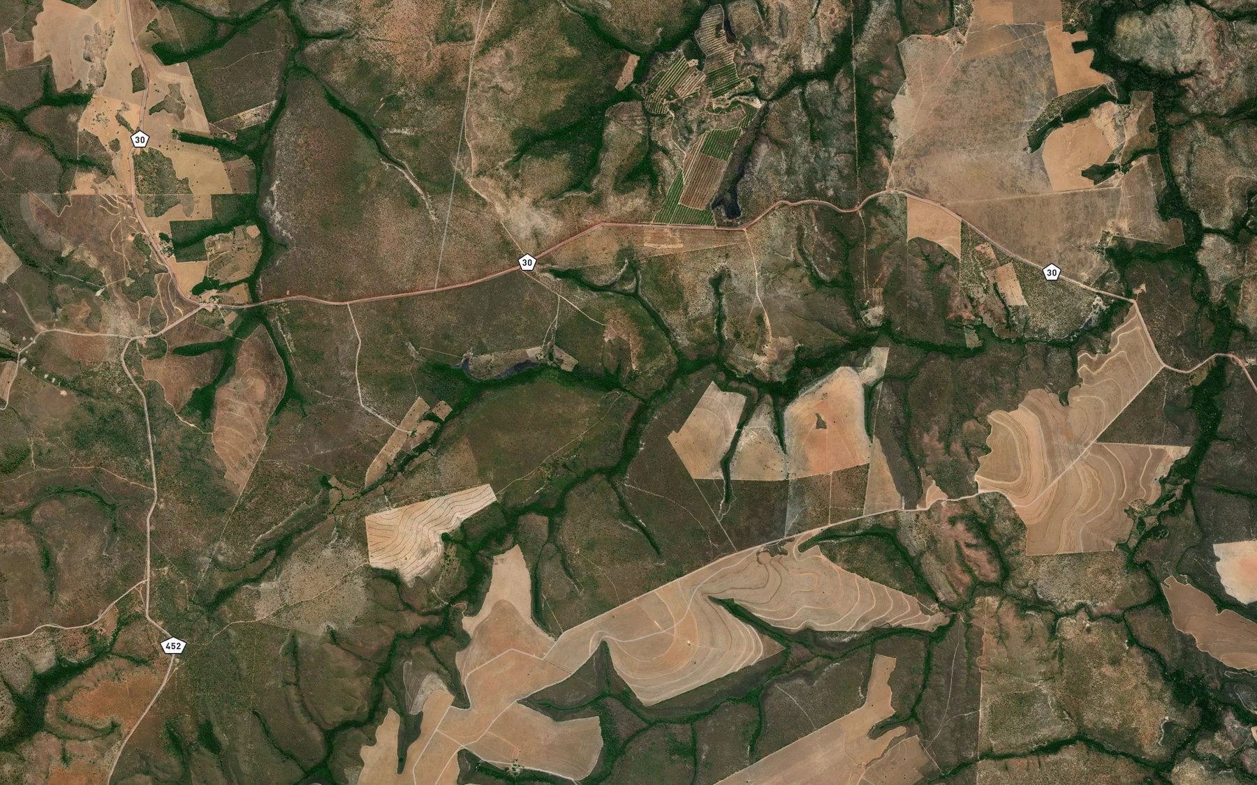 Satellite map of the Brejo Tamburil