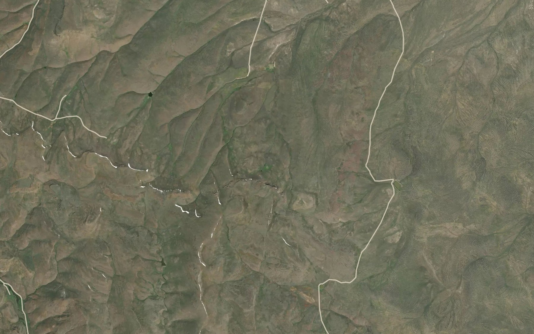 Satellite map of the Willow Spring