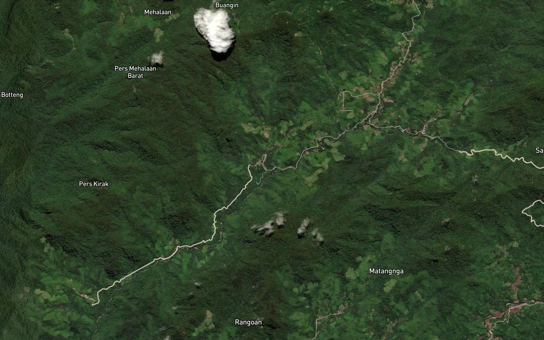 Satellite map of the Salu Pasambulo