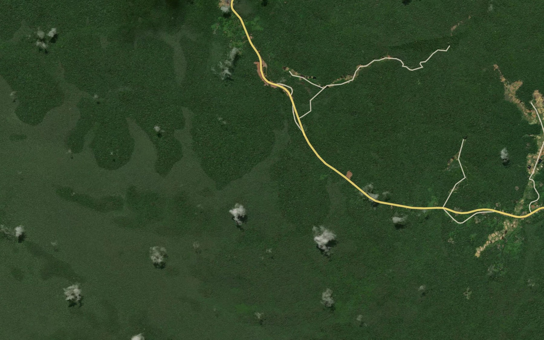 Satellite map of the Inenebia