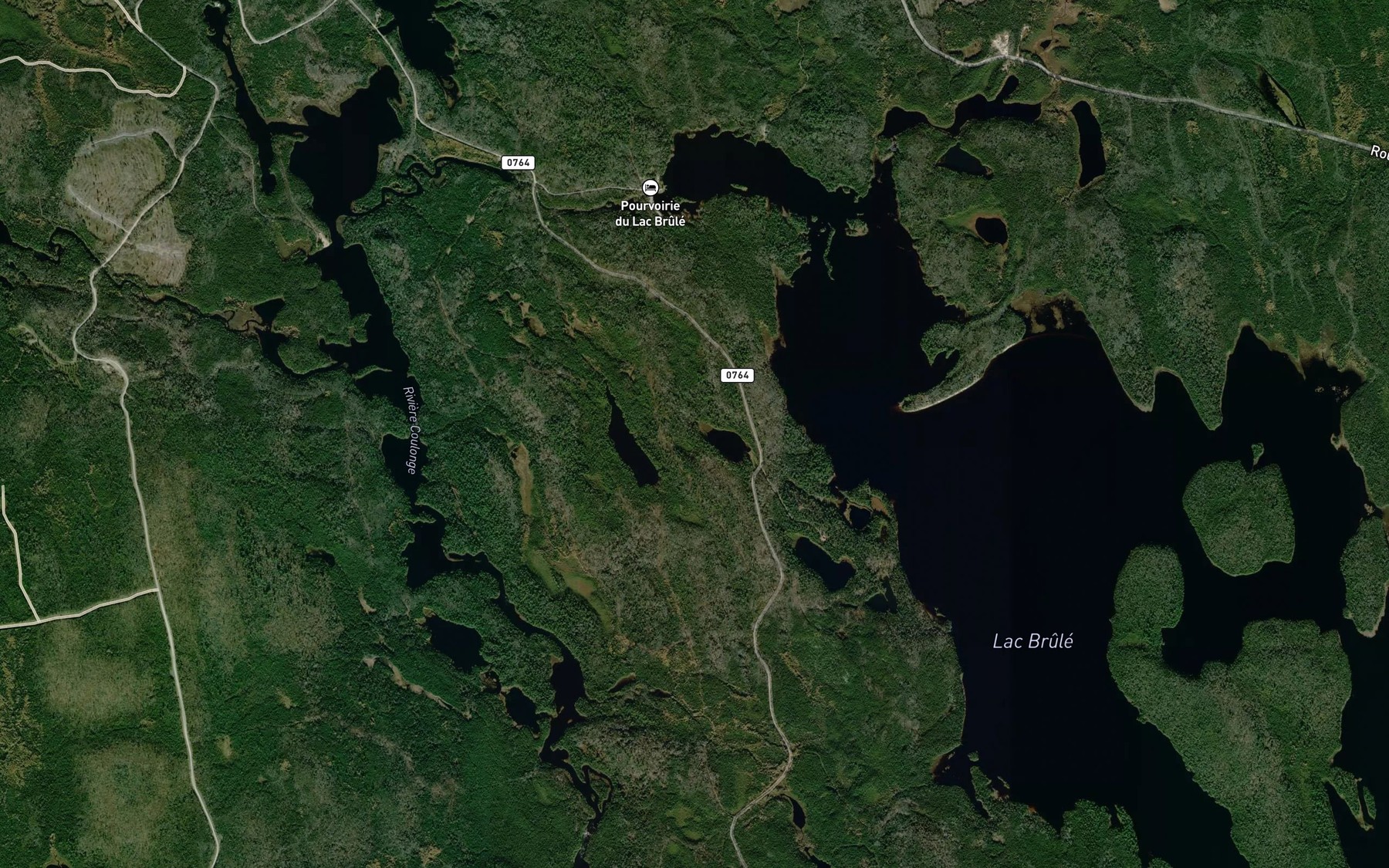Satellite map of the Lac du Barrage