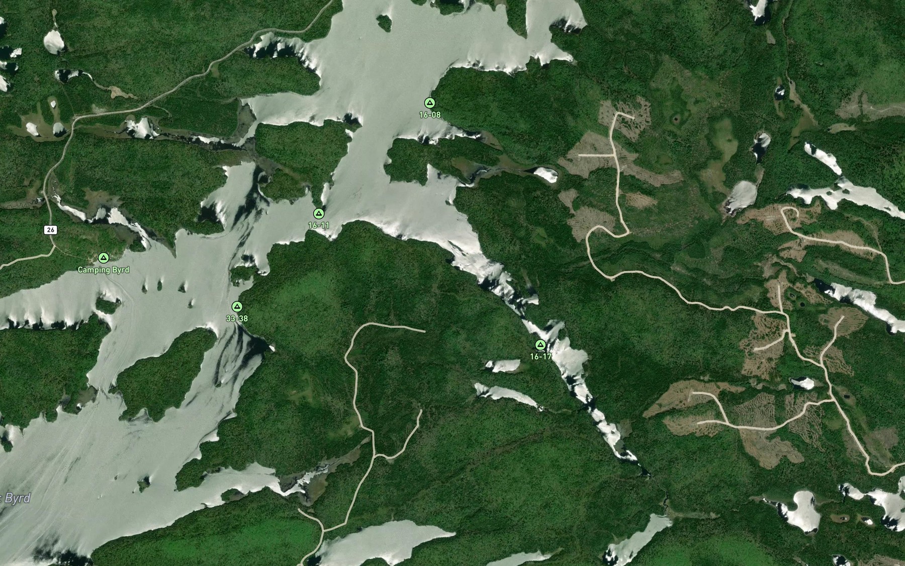 Satellite map of the Baie Cox