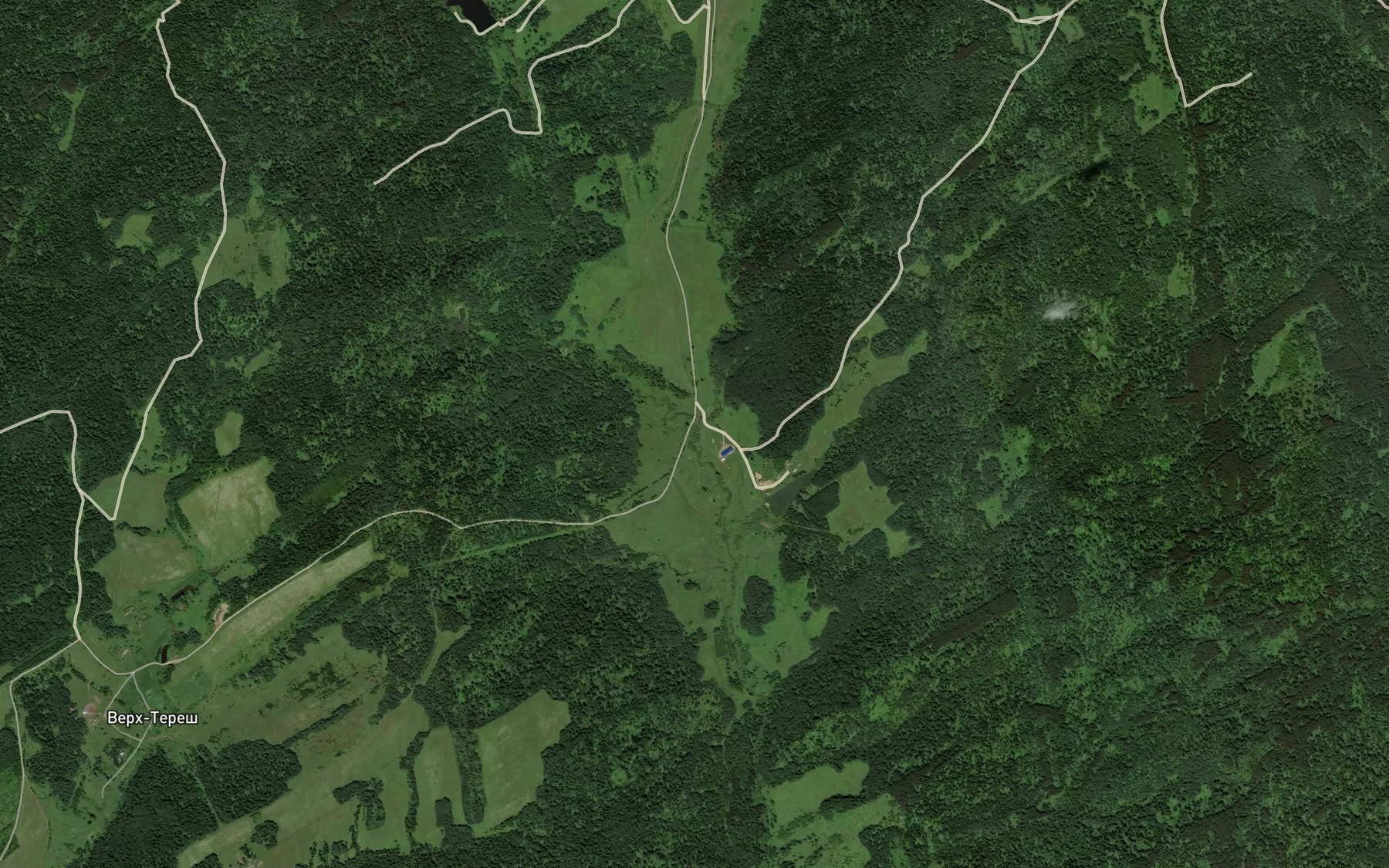 Satellite map of the Izora