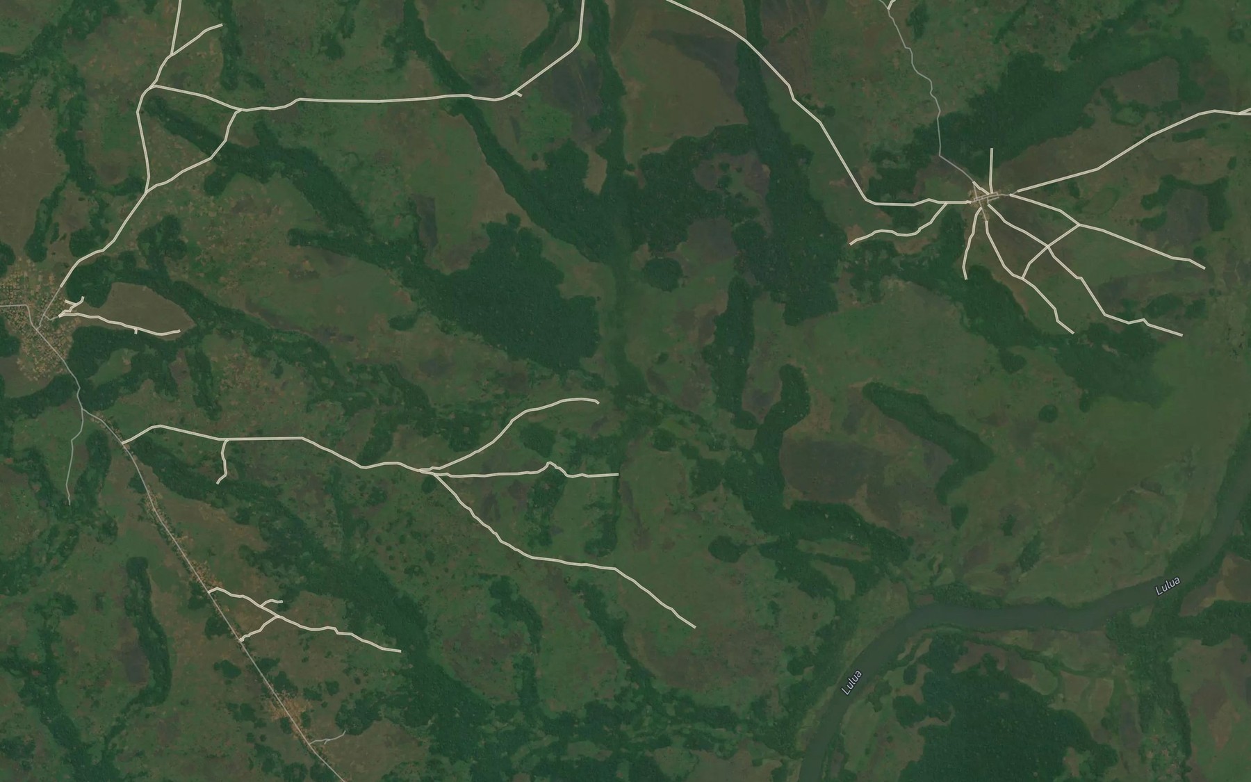 Satellite map of the Kamabeki