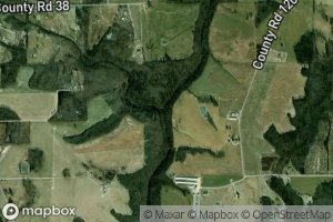Satellite map of the Stringer Creek