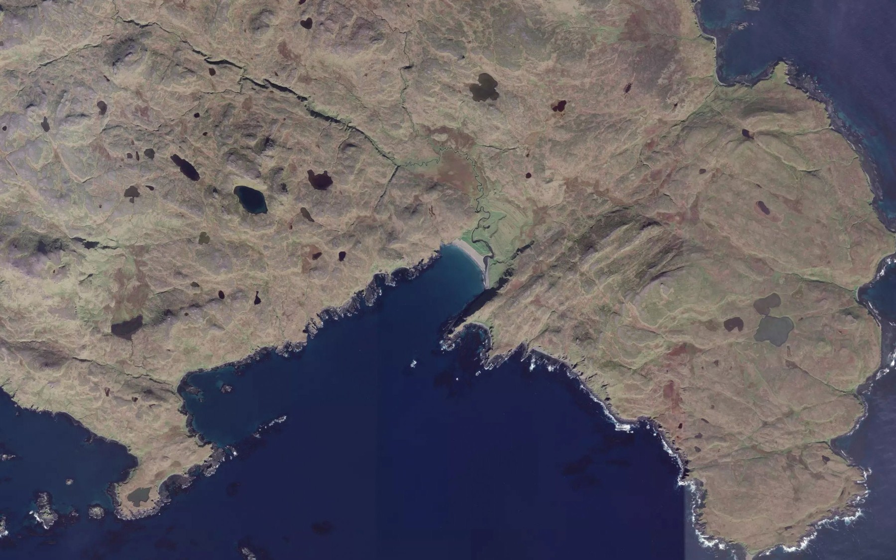 Satellite map of the Amdaga