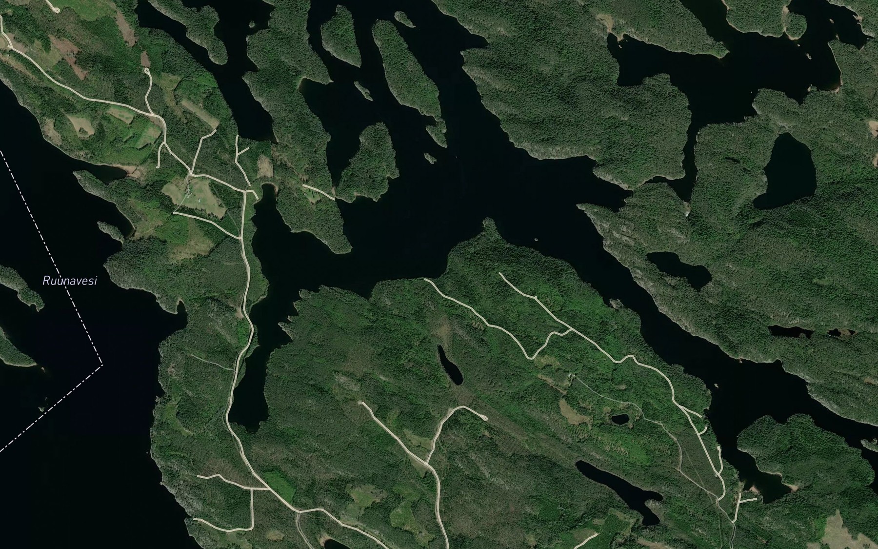 Satellite map of the Metsolahti