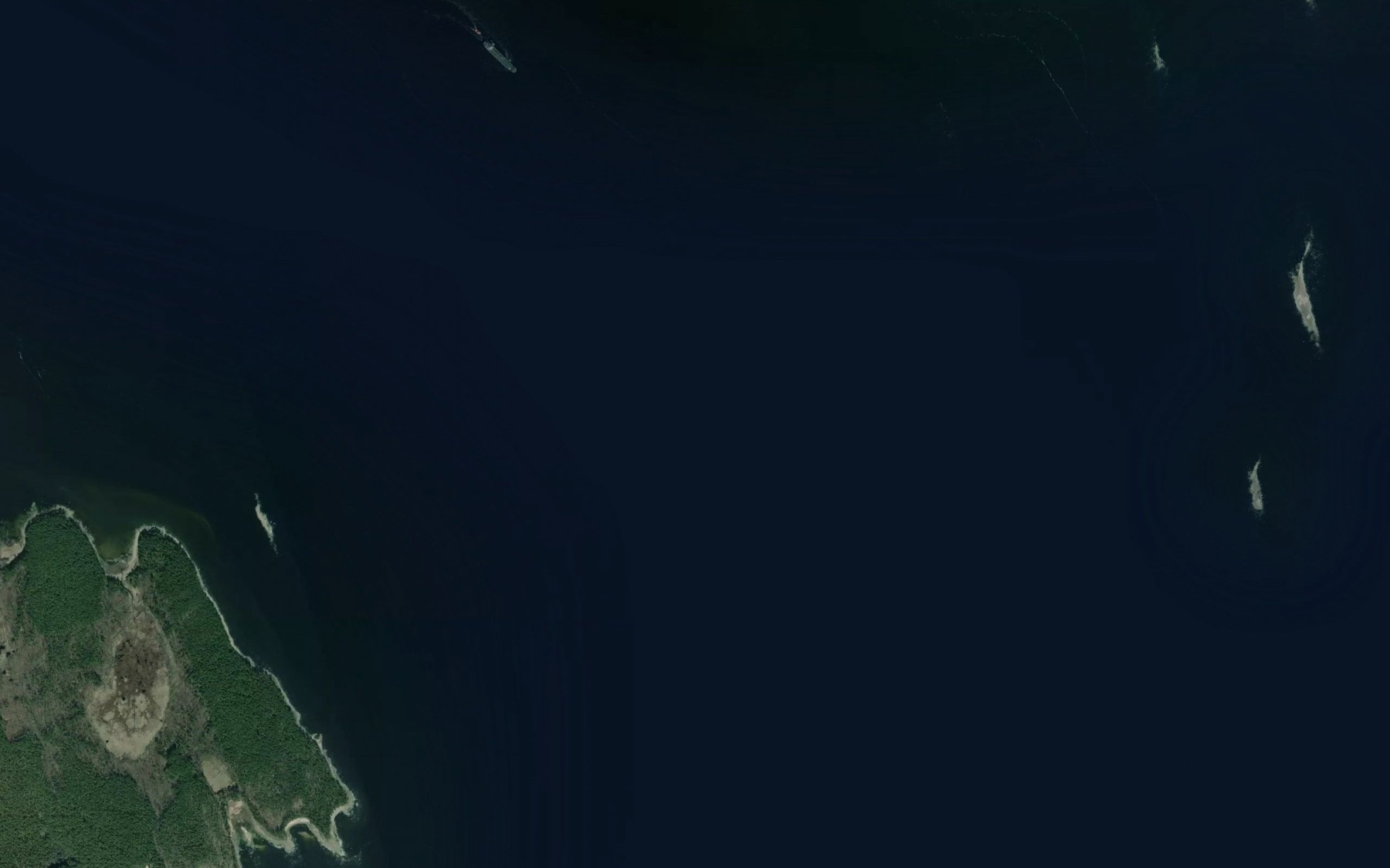 Satellite map of the Southern Entrance