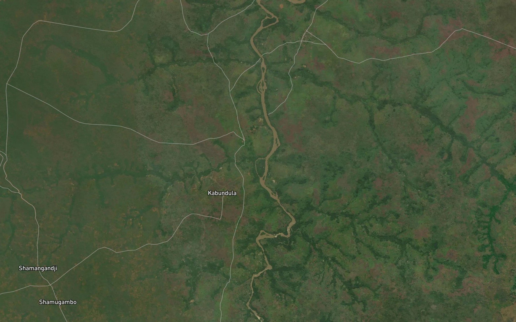 Satellite map of the Kapopo
