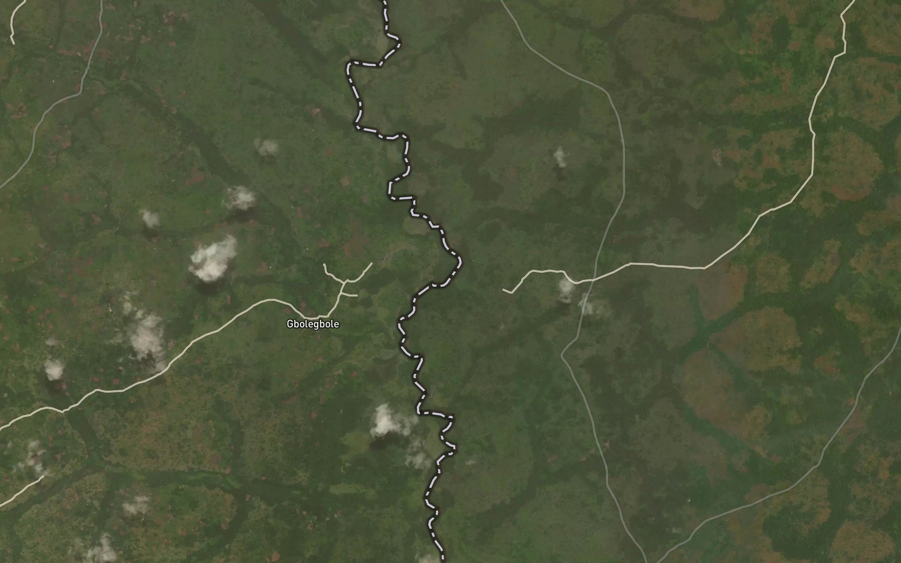 Satellite map of the Buri