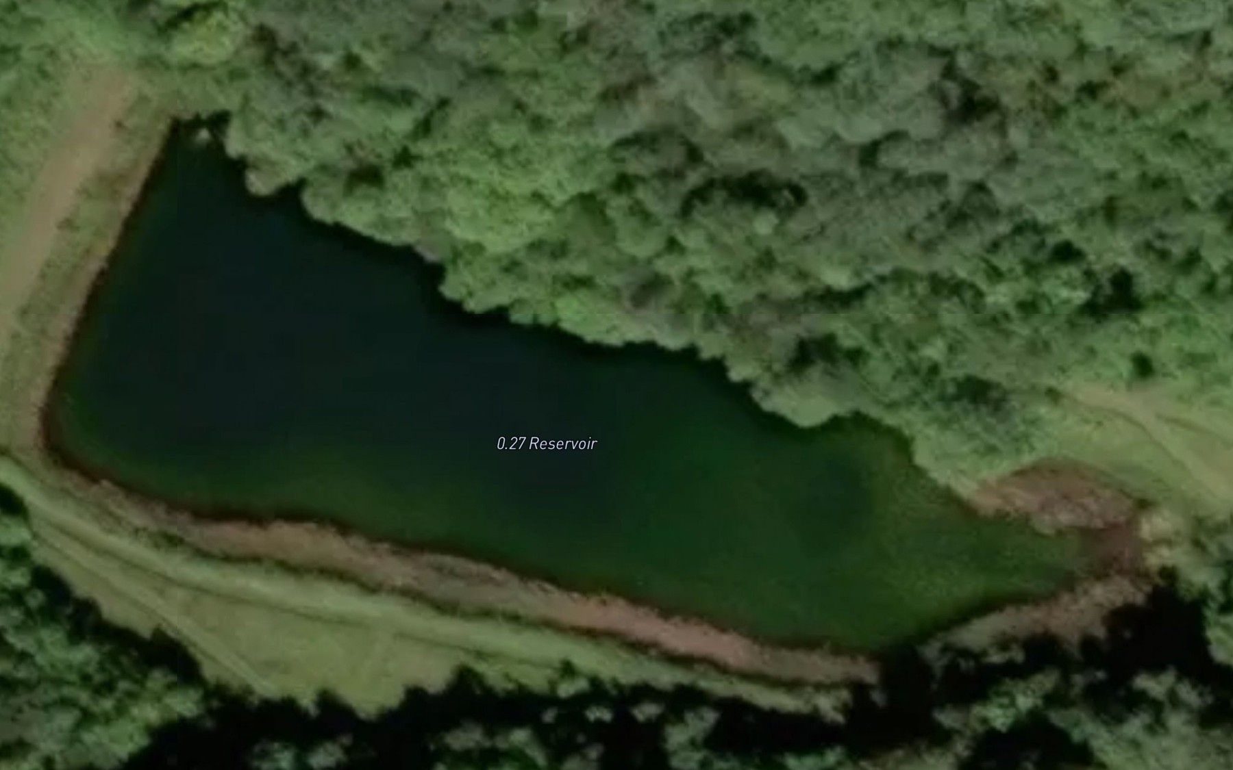 Satellite map of the 0.27 Reservoir