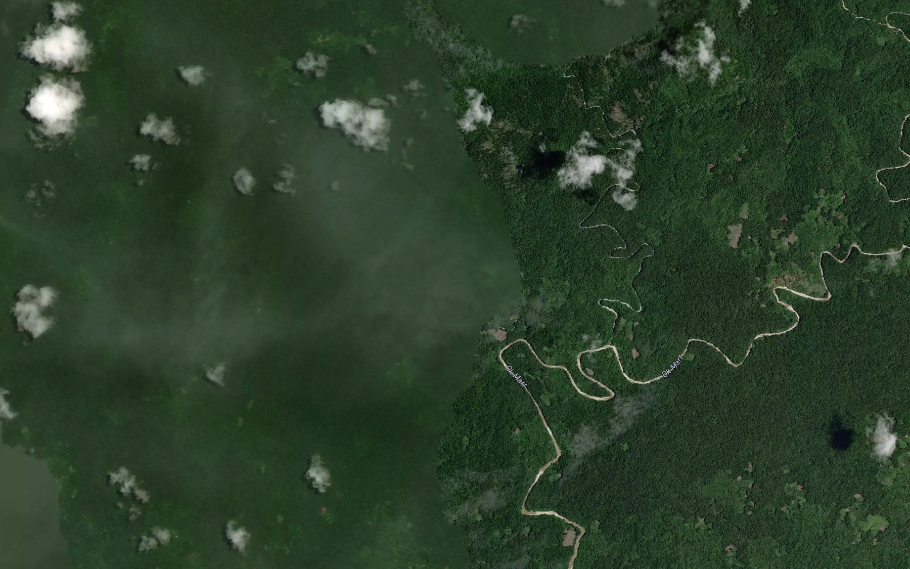 Satellite map of the Wai Rim