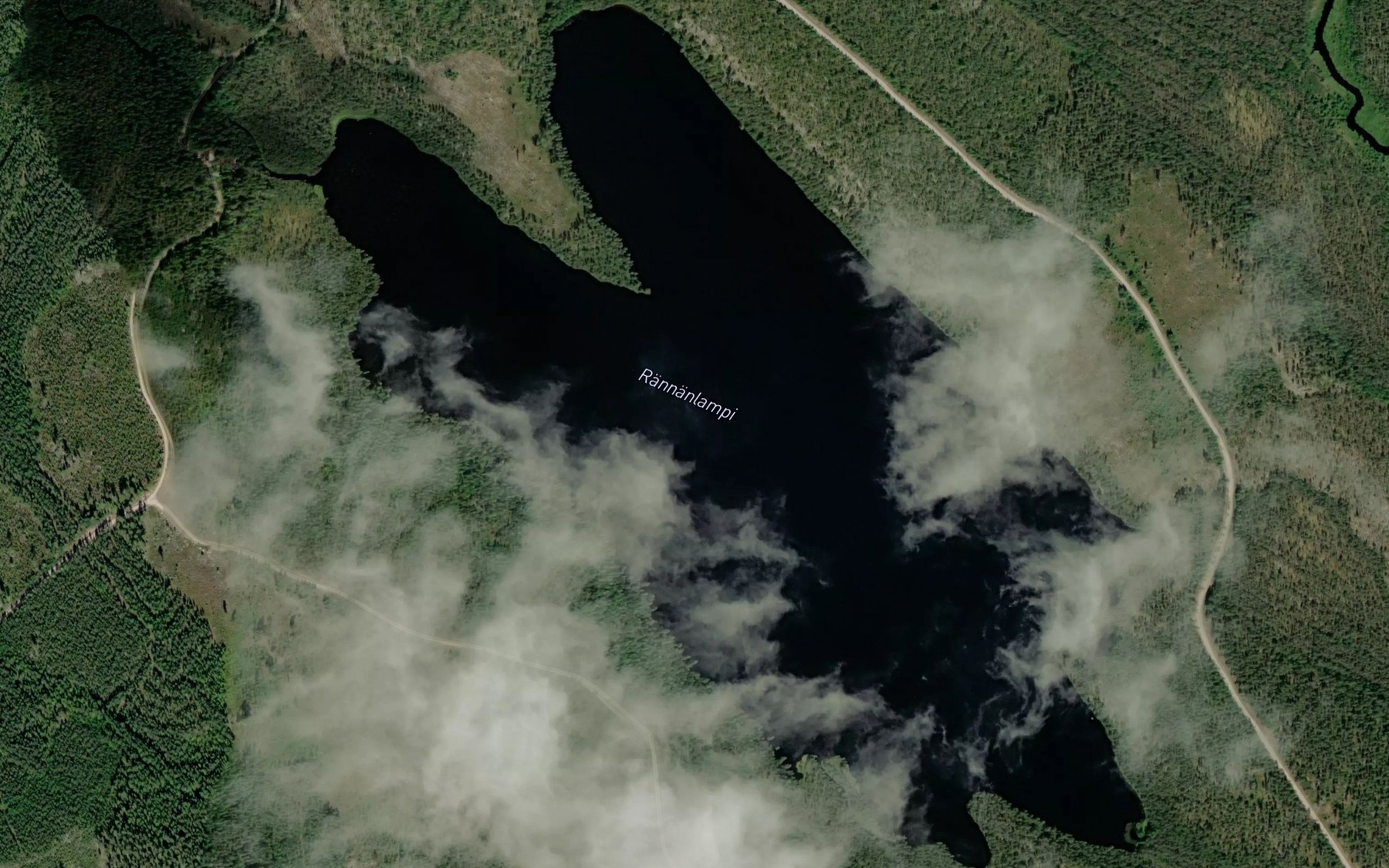 Satellite map of the Rannanlampi
