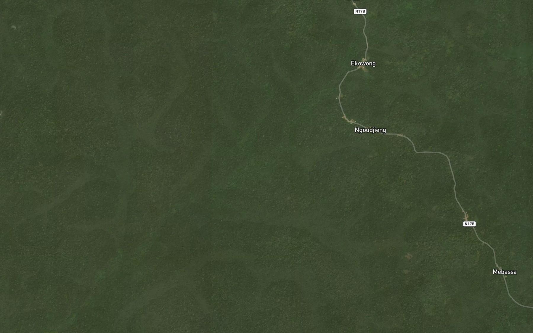 Satellite map of the Minkono