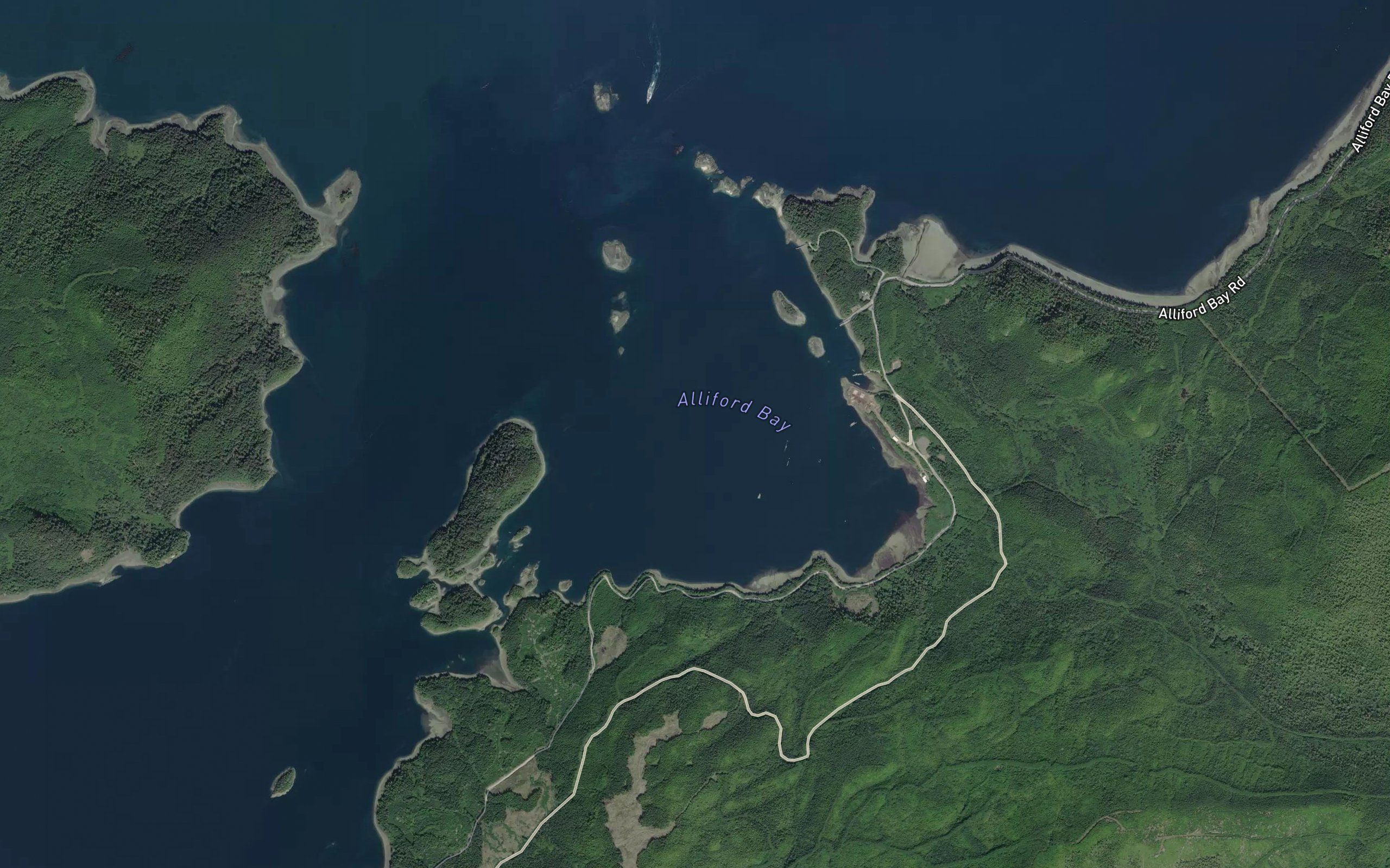 Alliford Bay