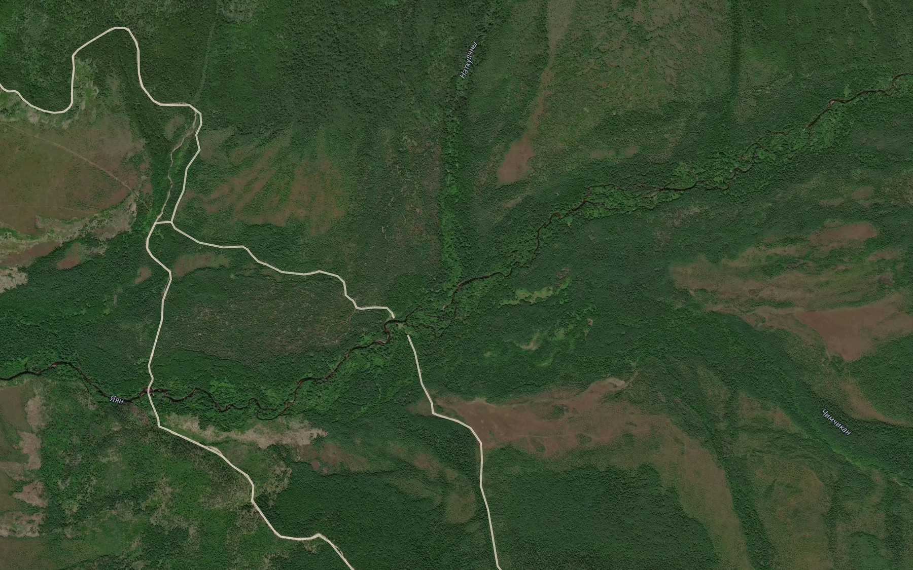 Satellite map of the Natkulchny