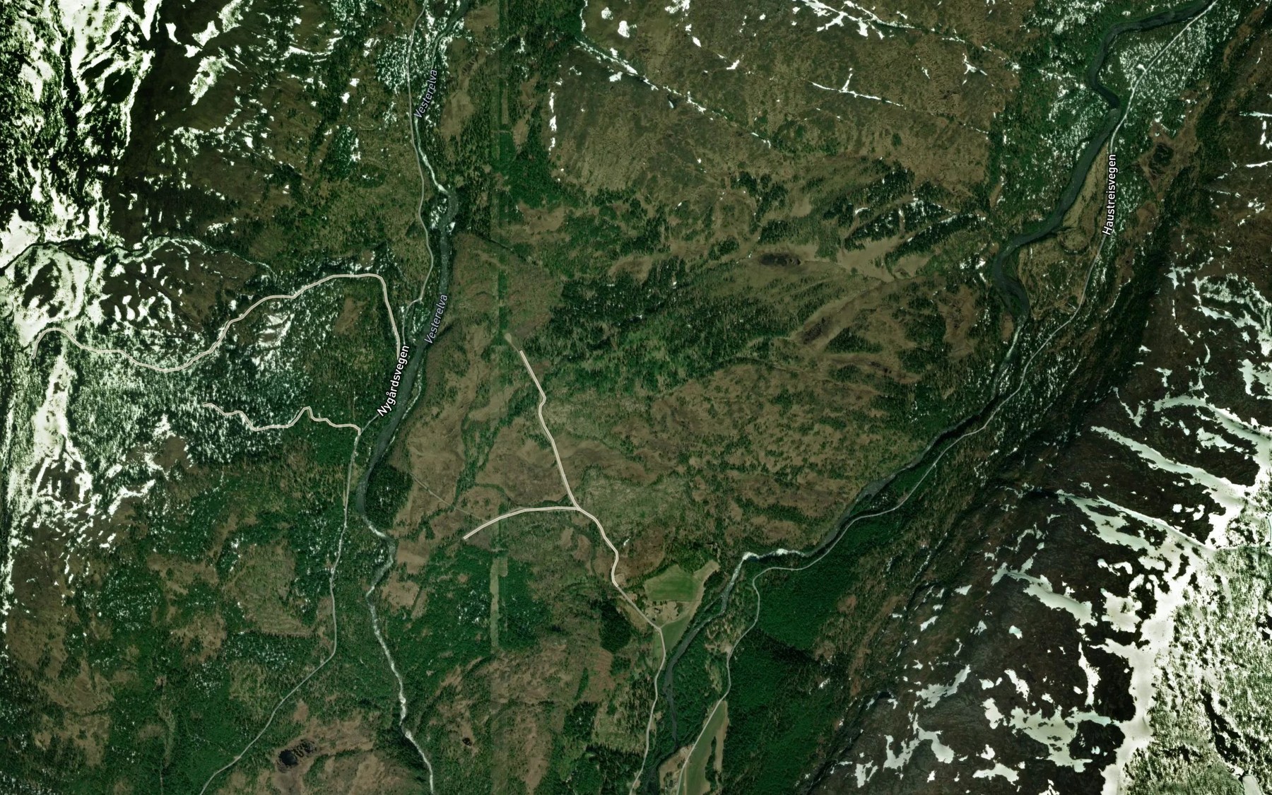 Satellite map of the Lisiket