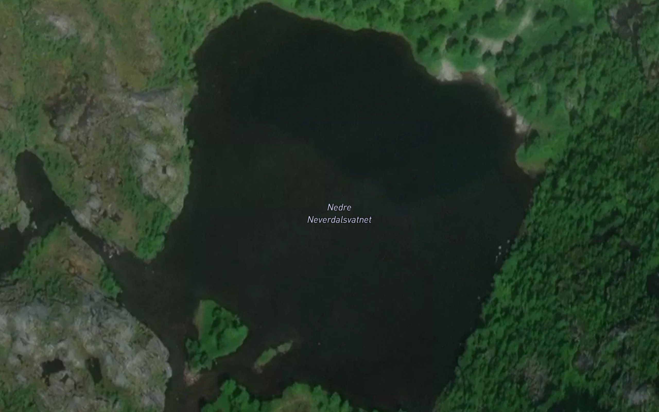 Neverdalsvatnet,nedre