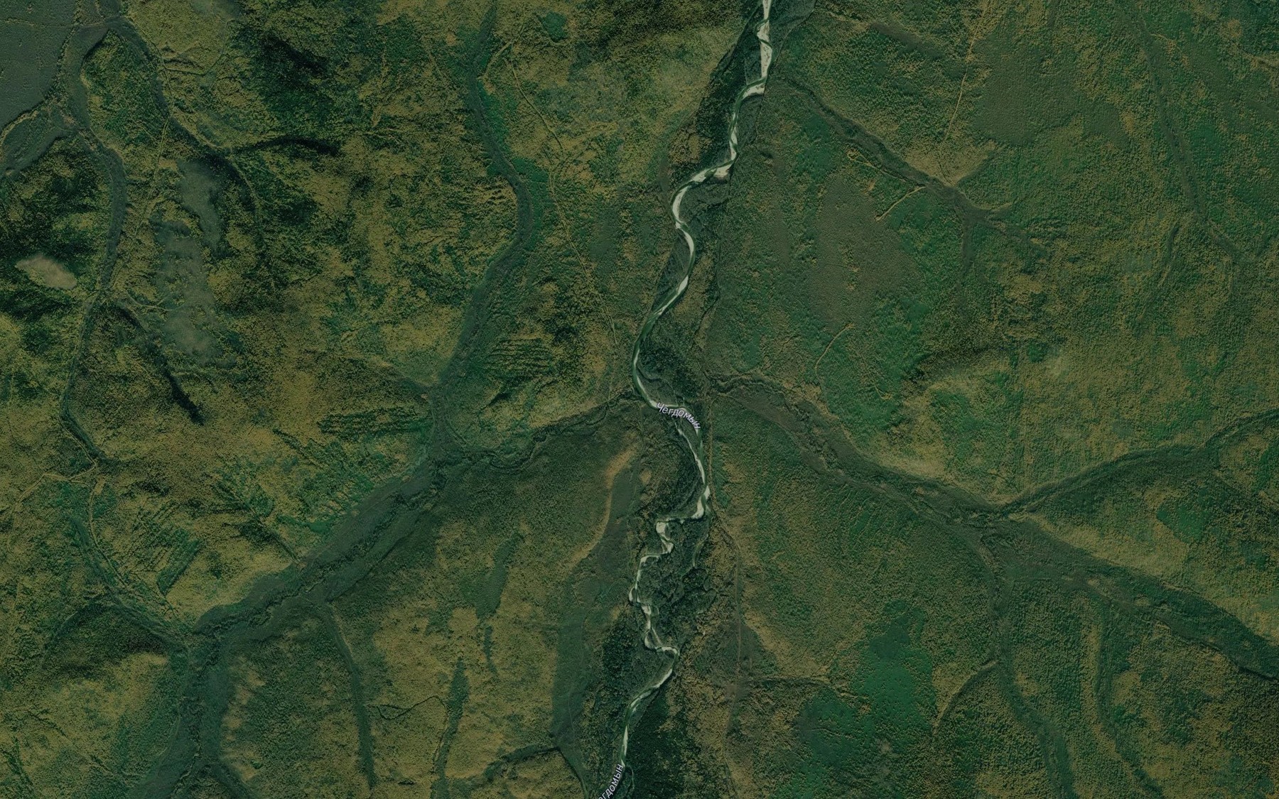 Satellite map of the Banik
