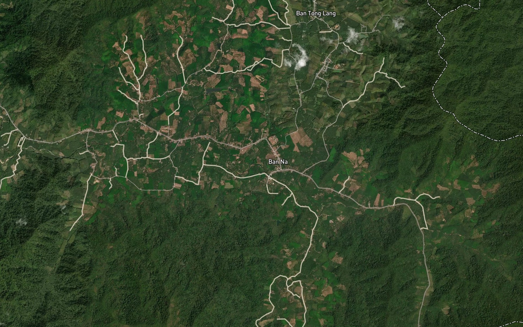 Satellite map of the Khlong Thong Lang