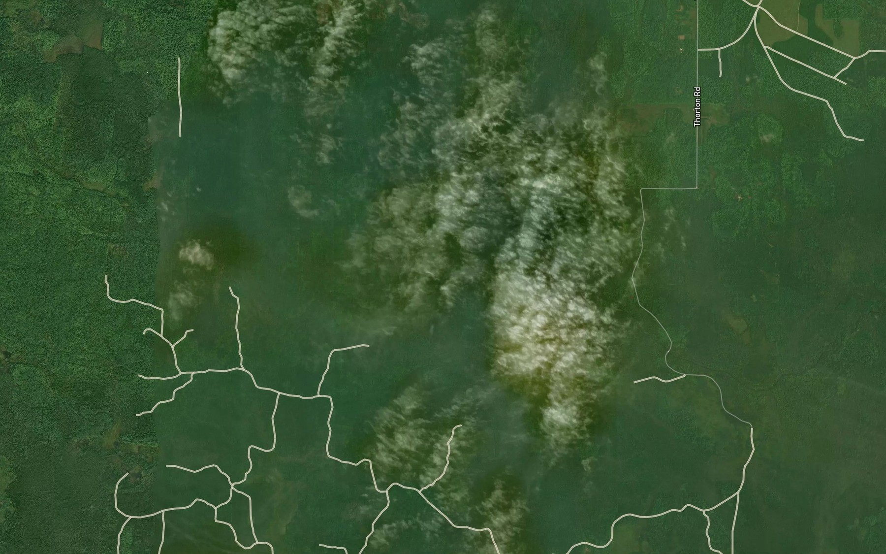 Satellite map of the North Branch Deer Creek