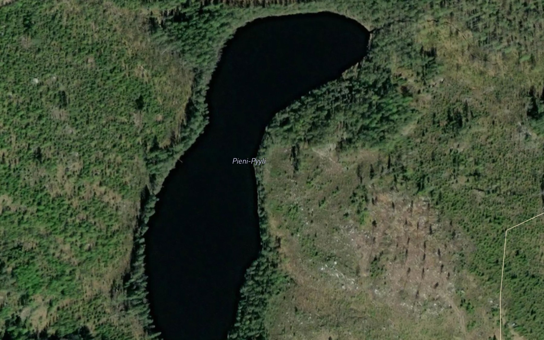 Satellite map of the Pieni-Pyyli