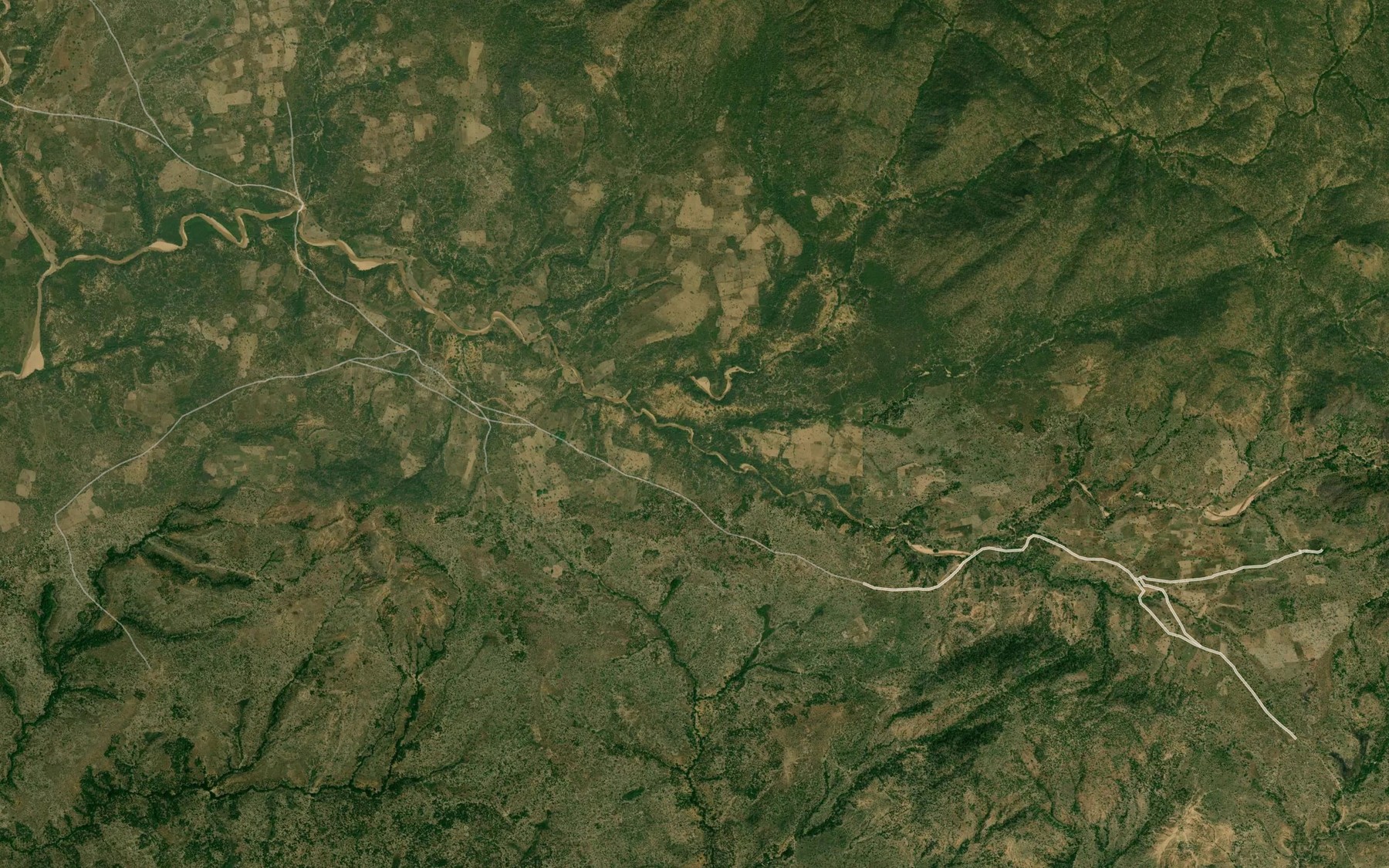 Satellite map of the RiverBasu