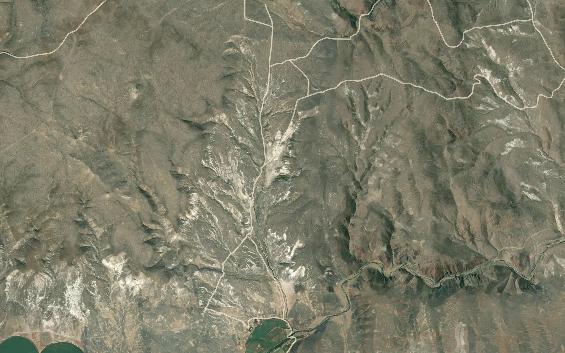 Satellite map of the O'Neil Spring