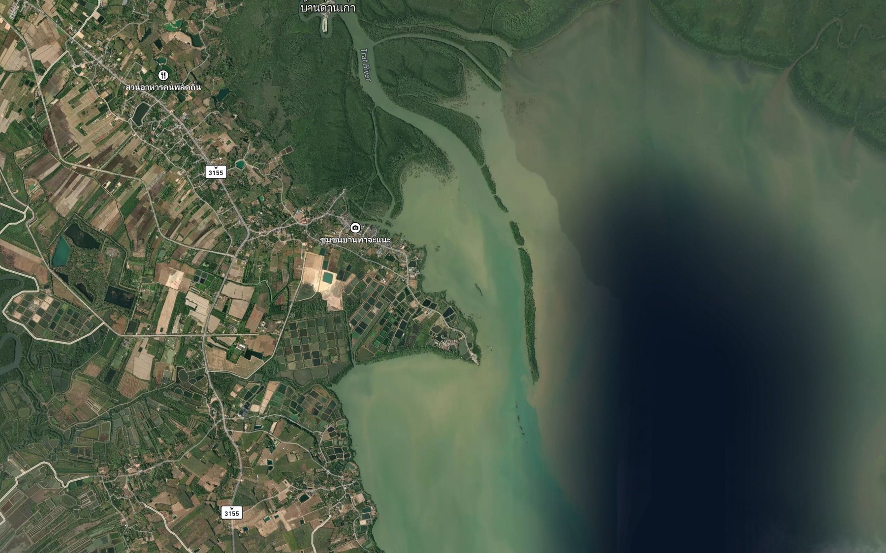 Satellite map of the Ao Yai La