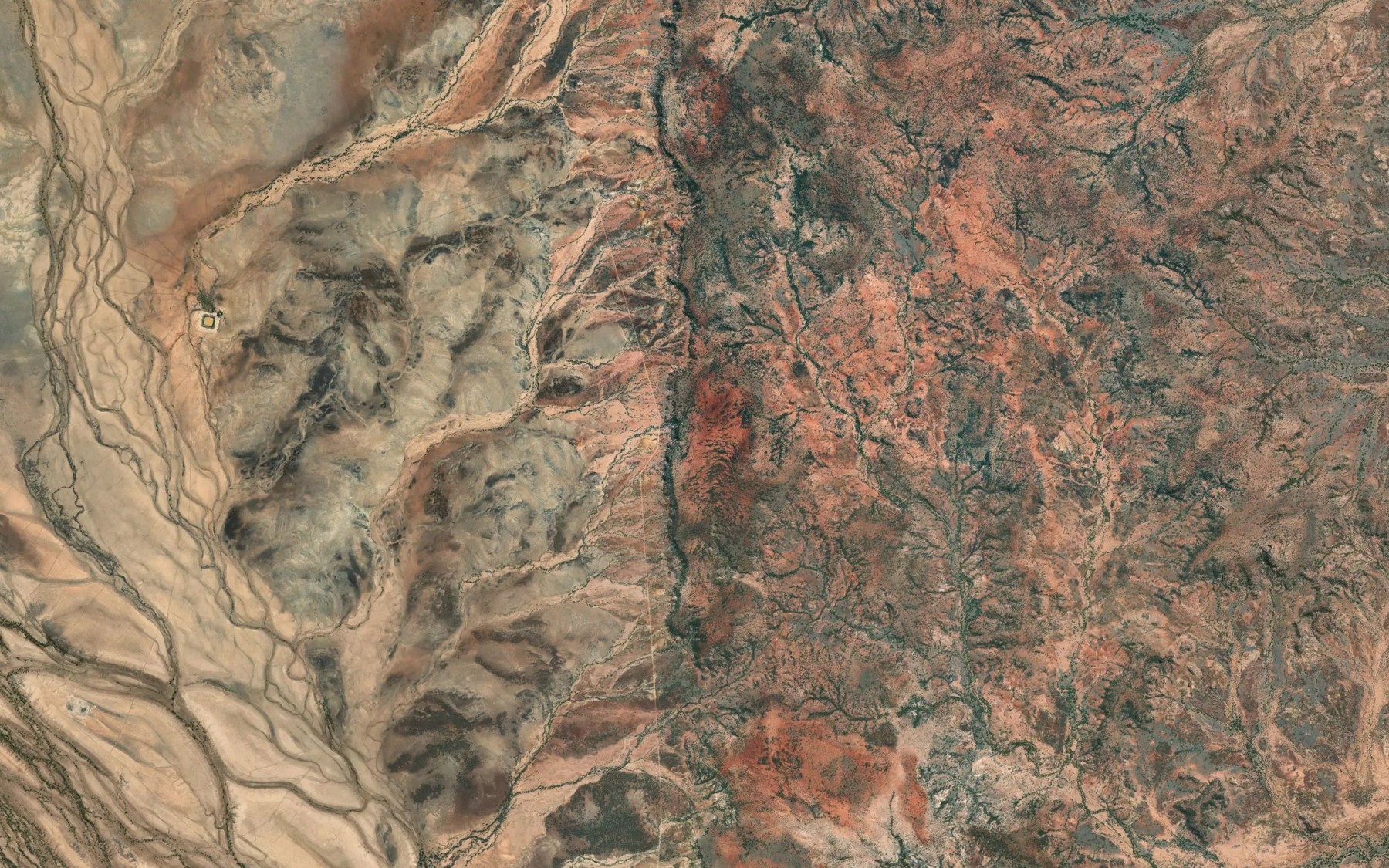 Satellite map of the Elderslie Spring