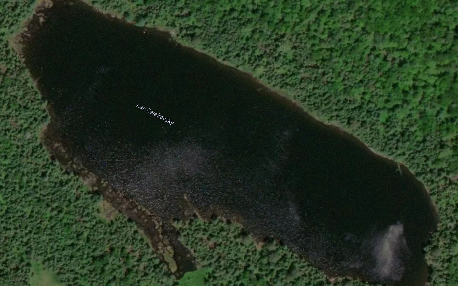 Satellite map of the Lac Celakovsky