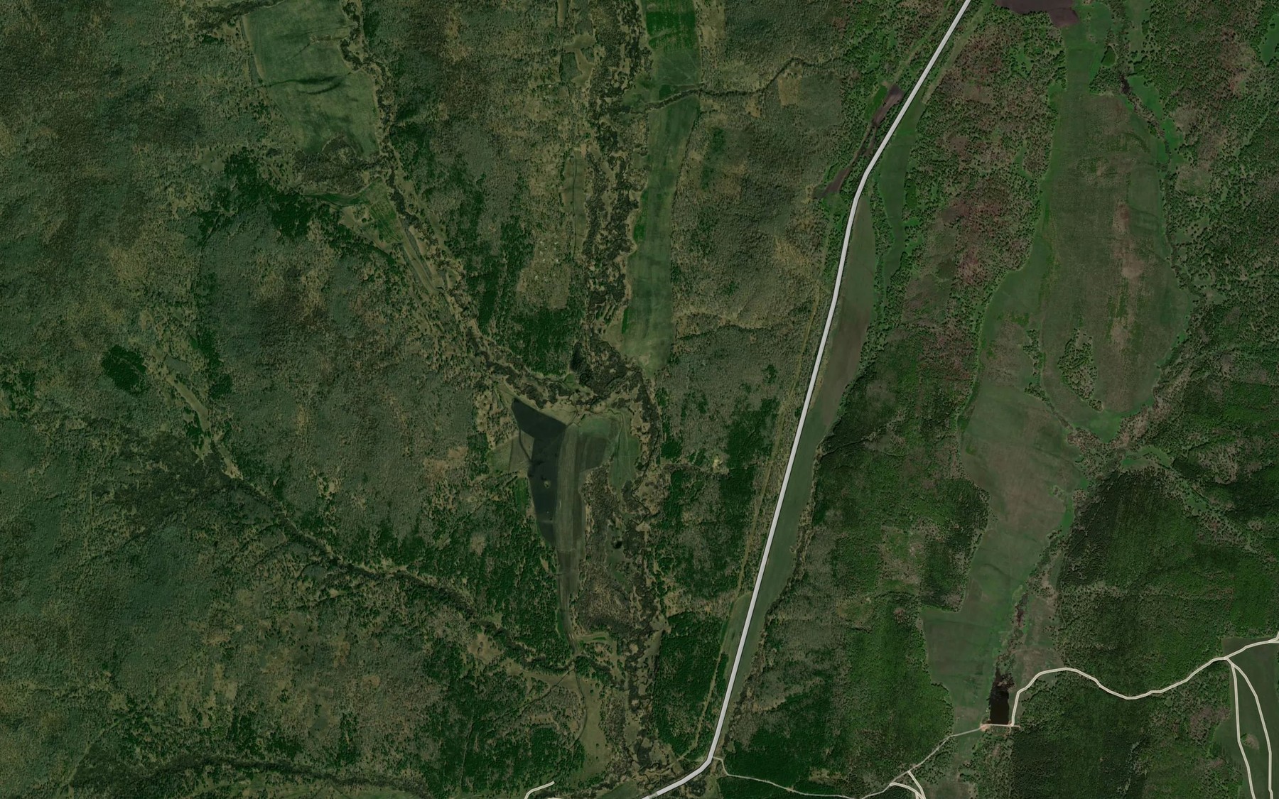 Satellite map of the Barmas